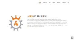 Desktop Screenshot of apexontech.com